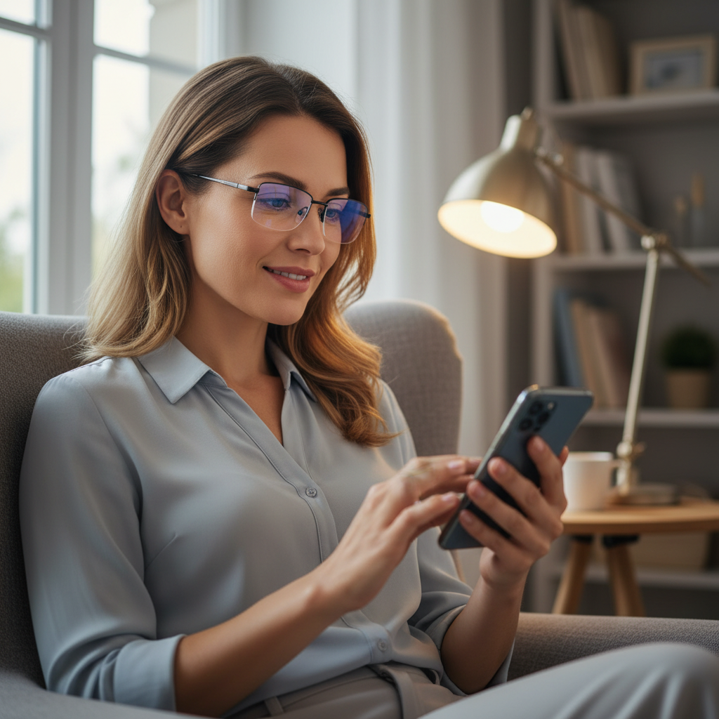 Lunettes de lecture multifocales progressives avec protection UV