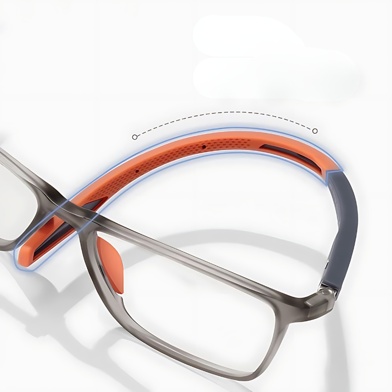 Lunettes de lecture multifocales ultralégères pour homme et femme - polycarbonate de qualité - pour vision de près et de loin