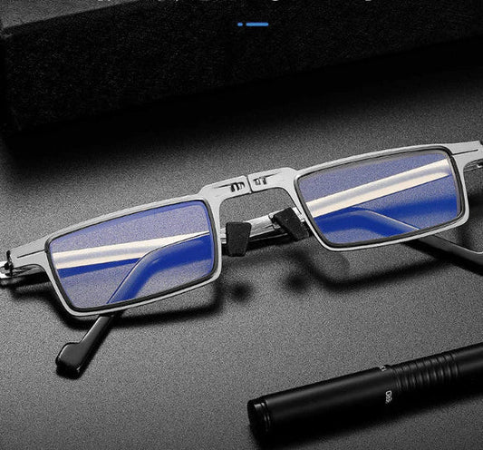Lunettes de lecture pliables en titane – design léger et compact