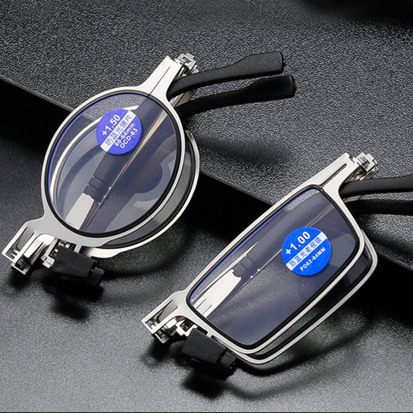 Lunettes de lecture pliables en titane – design léger et compact
