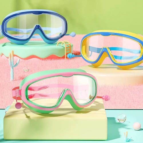 Lunettes de natation pour enfant - confort, vision claire et antibuée