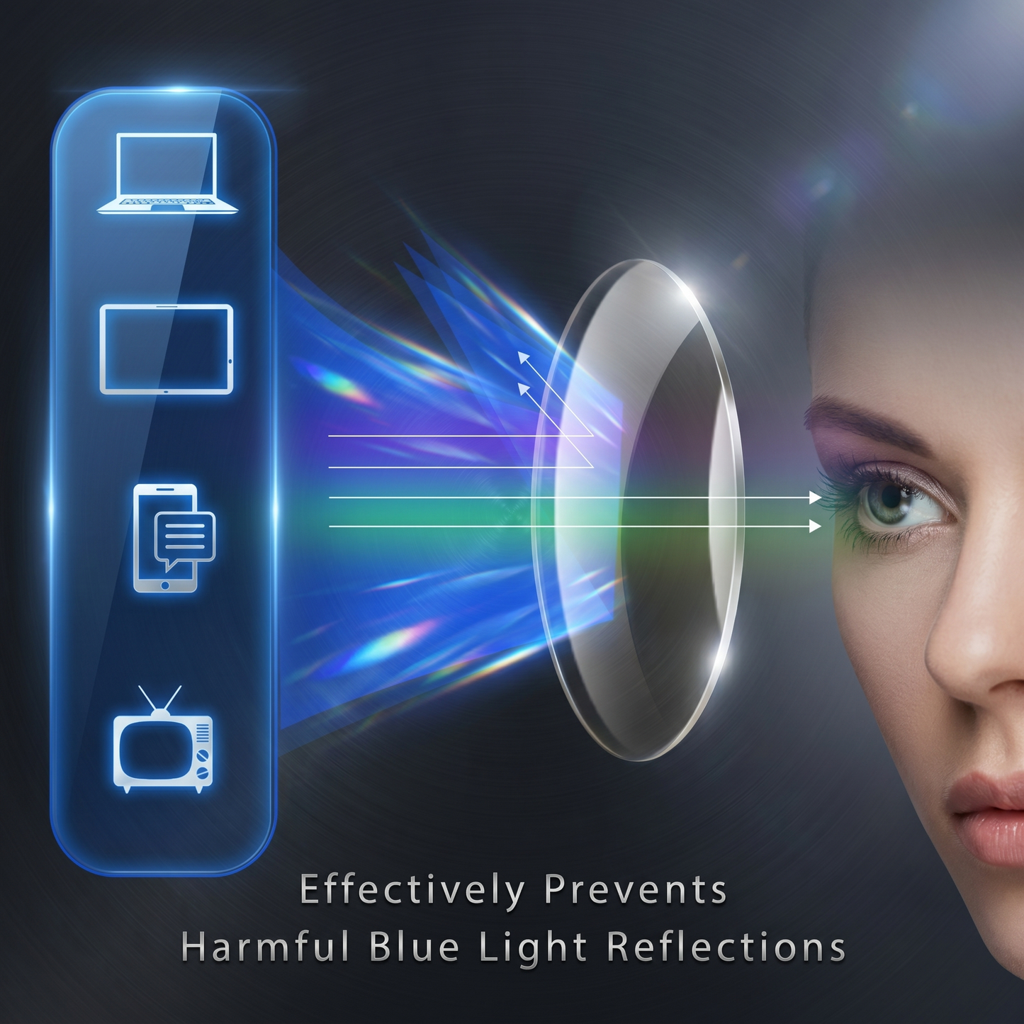 Lunettes de presbytie ultralégères avec verres à mise au point intelligente | Protection anti-lumière bleue pour une vision améliorée