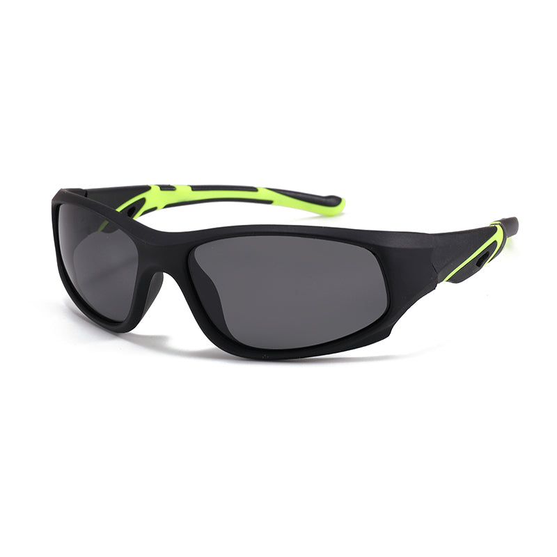 Lunettes de soleil de sport polarisées et flexibles pour jeunes