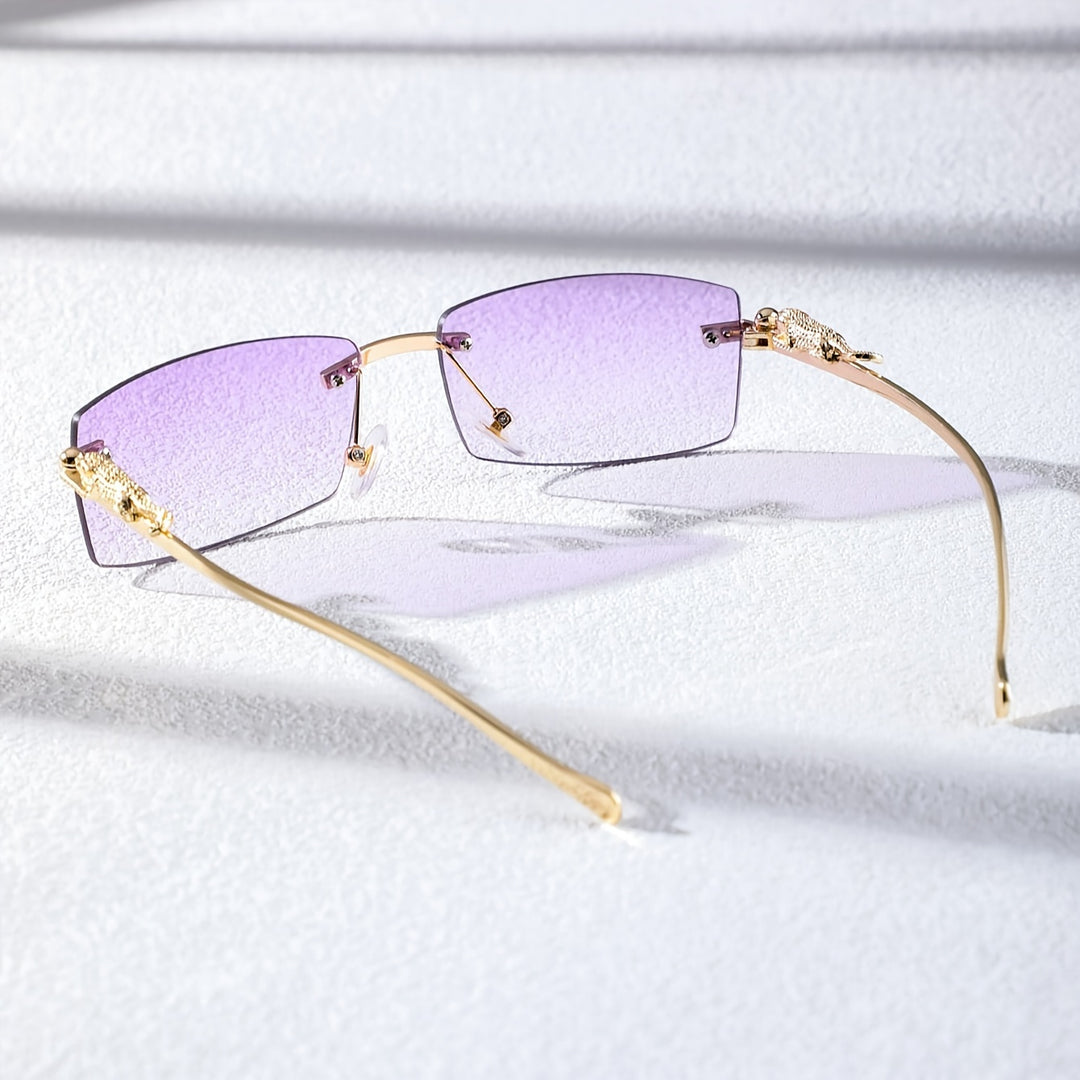 Lunettes de soleil homme vintage élégantes à verres anti-reflets