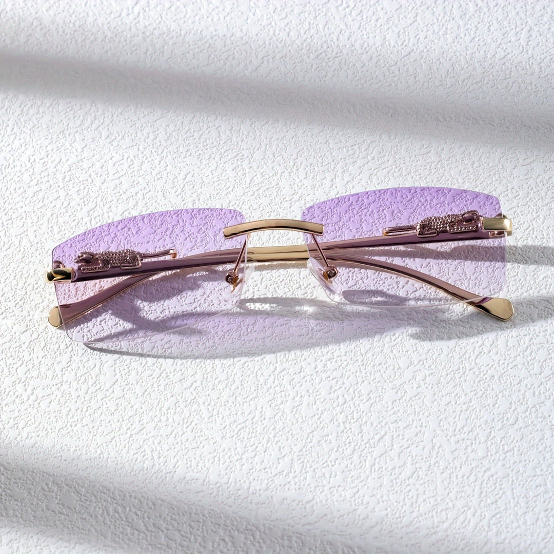 Lunettes de soleil homme vintage élégantes à verres anti-reflets