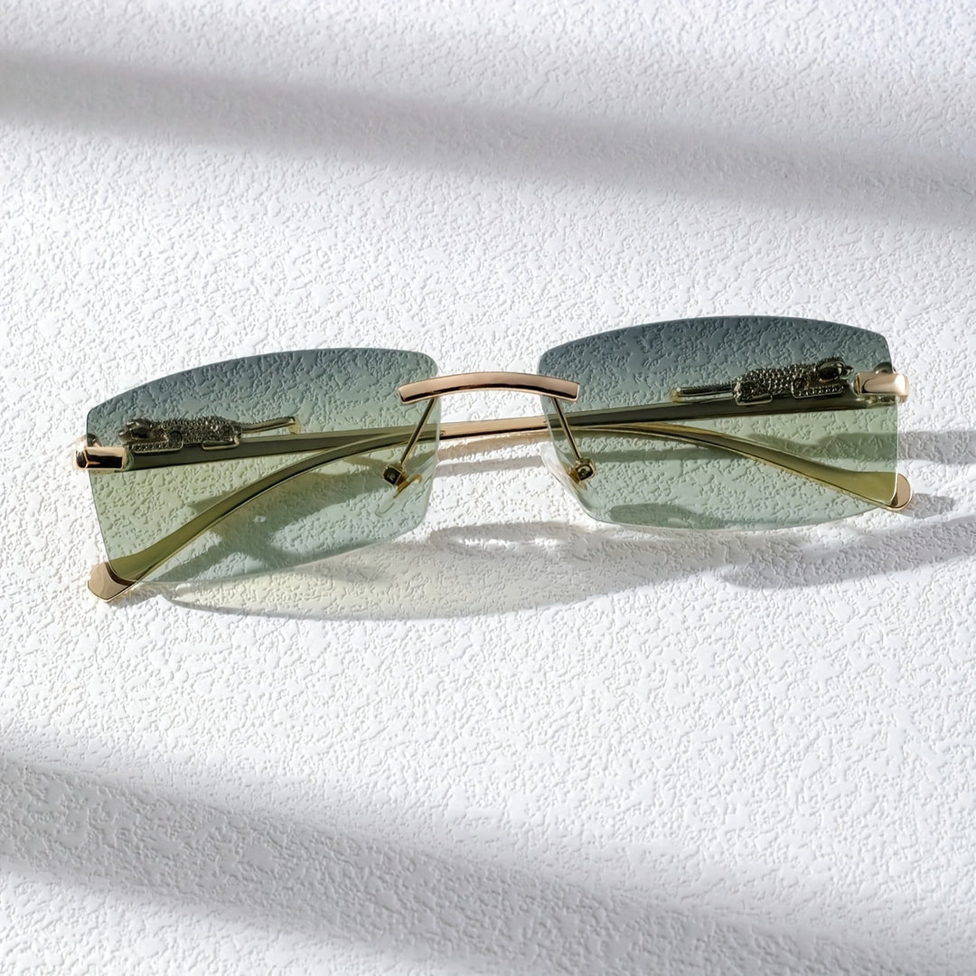 Lunettes de soleil homme vintage élégantes à verres anti-reflets
