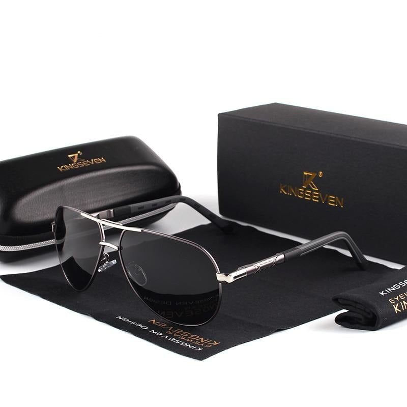 Lunettes de soleil pilote polarisées pour homme