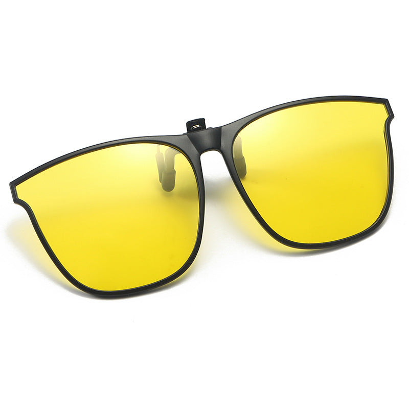 Lunettes de soleil polarisées clip-on pliables