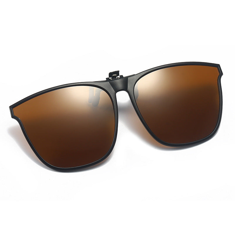 Lunettes de soleil polarisées clip-on pliables