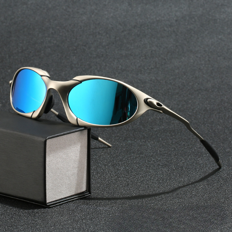 Lunettes de soleil polarisées – protection UV avec monture métallique légère