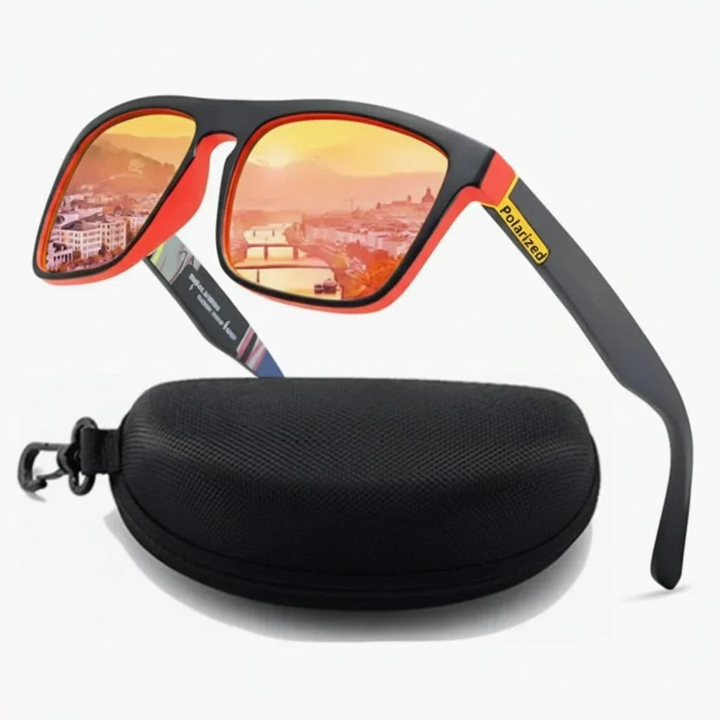Lunettes de soleil polarisées UV400 pour une vision claire en activités de plein air
