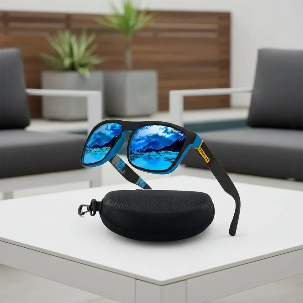 Lunettes de soleil polarisées UV400 pour une vision claire en activités de plein air