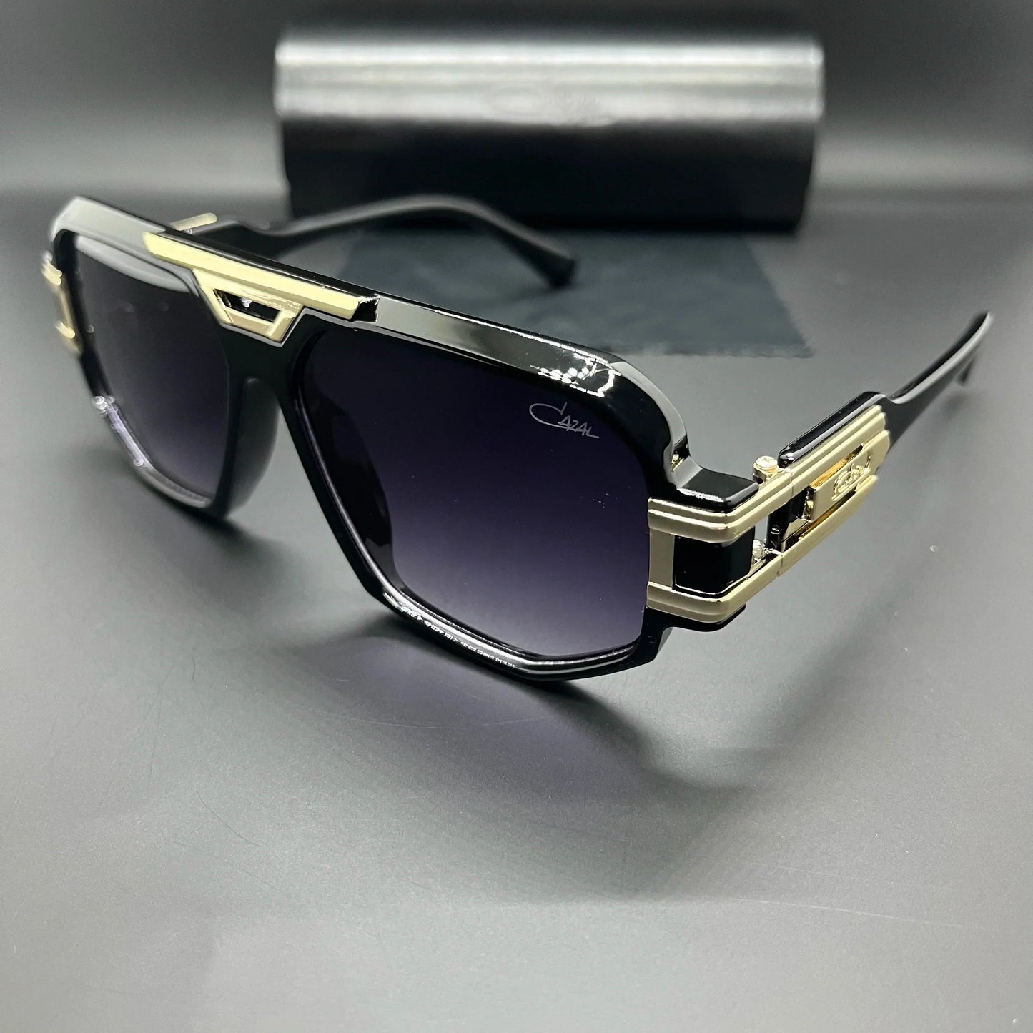 Lunettes de soleil surdimensionnées pour homme avec protection UV – style vintage et moderne, monture robuste, idéales pour le quotidien