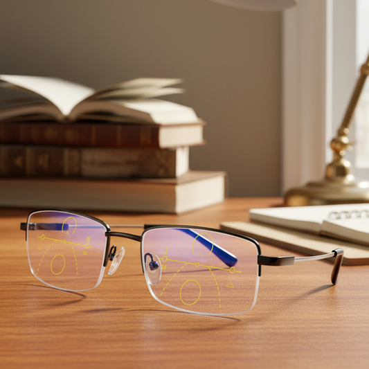 Lunettes multifocales intelligentes pour une vue reposée