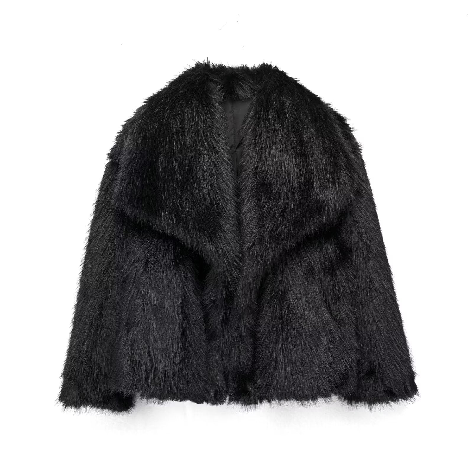 Luxurious Faux Fur Jacket