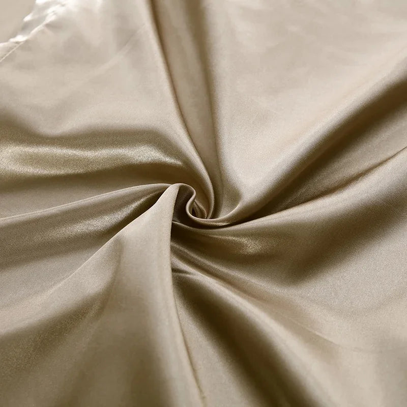 Luxury Silk Satin Bedding Set - SilkElegance