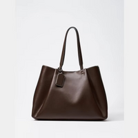 Bolso de mano de lujo para mujer con patrón elegante, asa superior y clip
