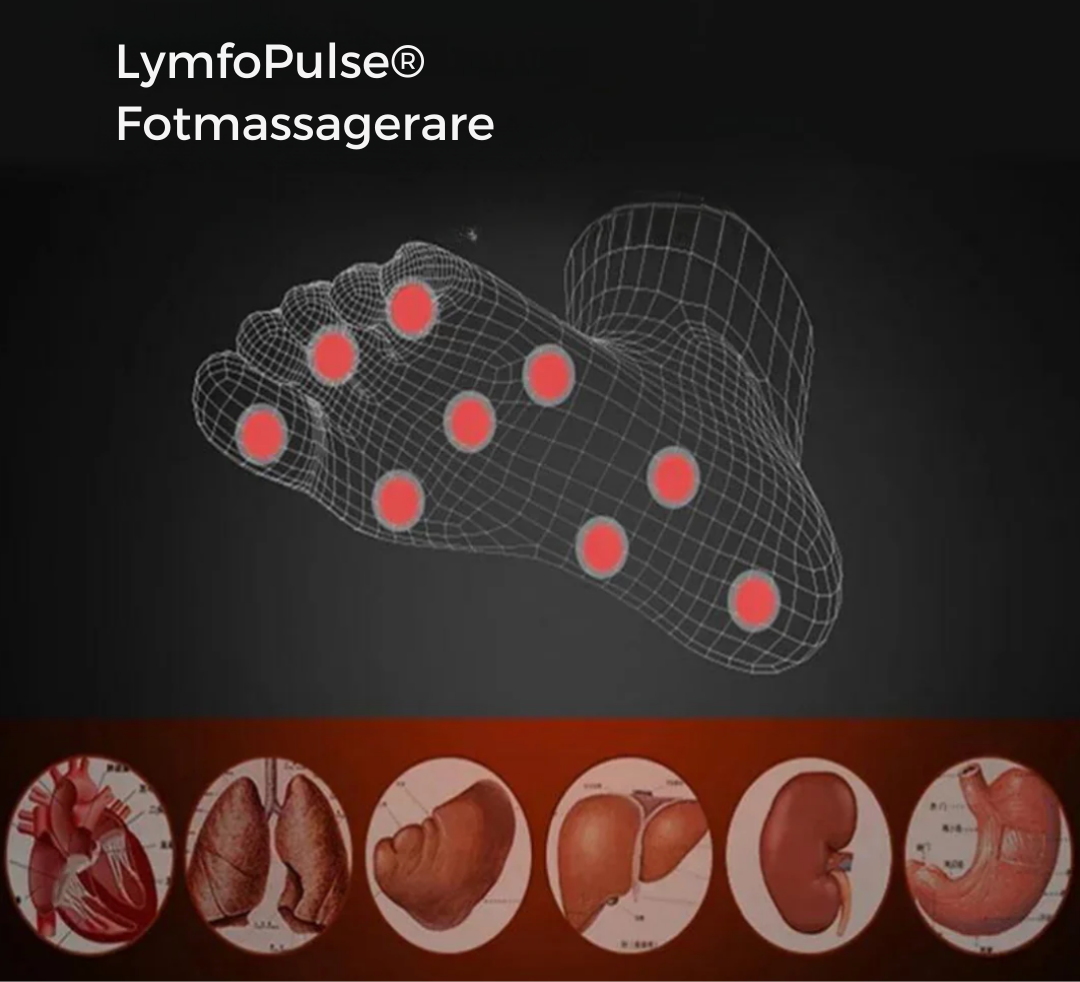 LymfoPulse Vital – innovative NMES foot massager for blood circulation and fluid flow