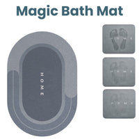 Tapis de bain magique - Super absorbant et antidérapant