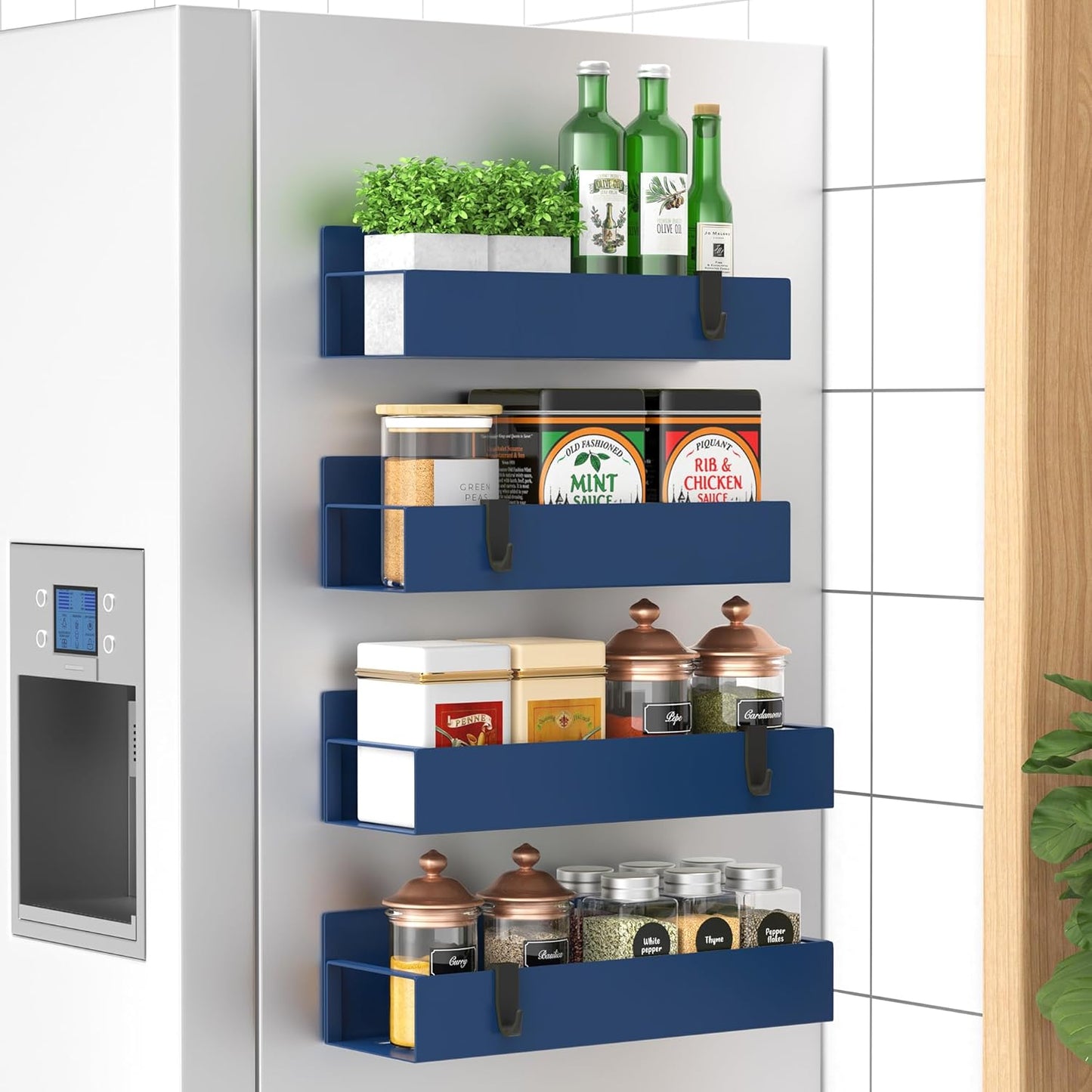 Magnetic Spice Rack Set of 4 – SpiceGrip