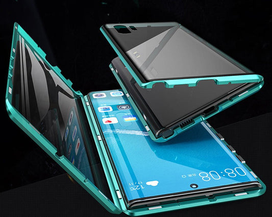 Magnetic Tempered Glass Double-Sided Phone Case for Samsung