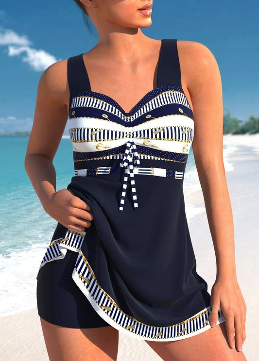Maillot de bain avec jupe intégrée