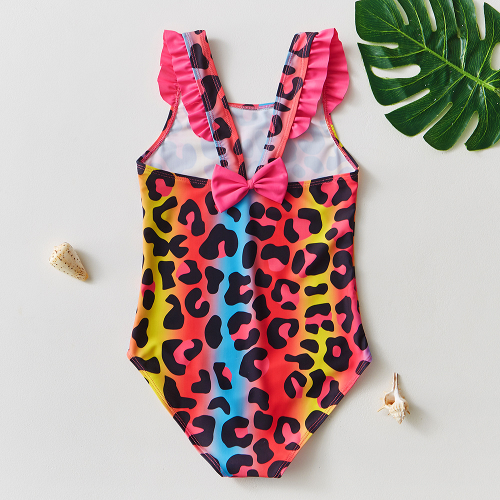 Maillot de bain fille motifs sirène et licorne, 4-8 ans