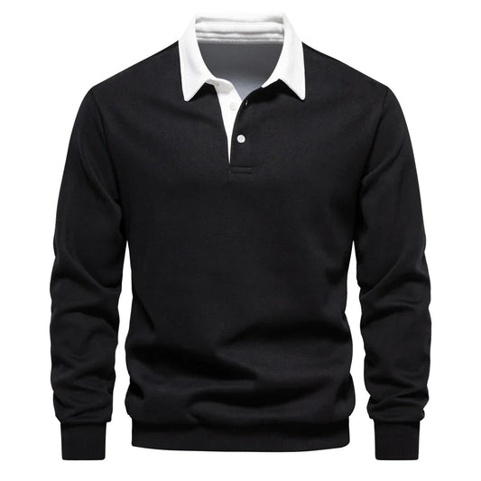 Maillot de rugby à manches longues pour homme