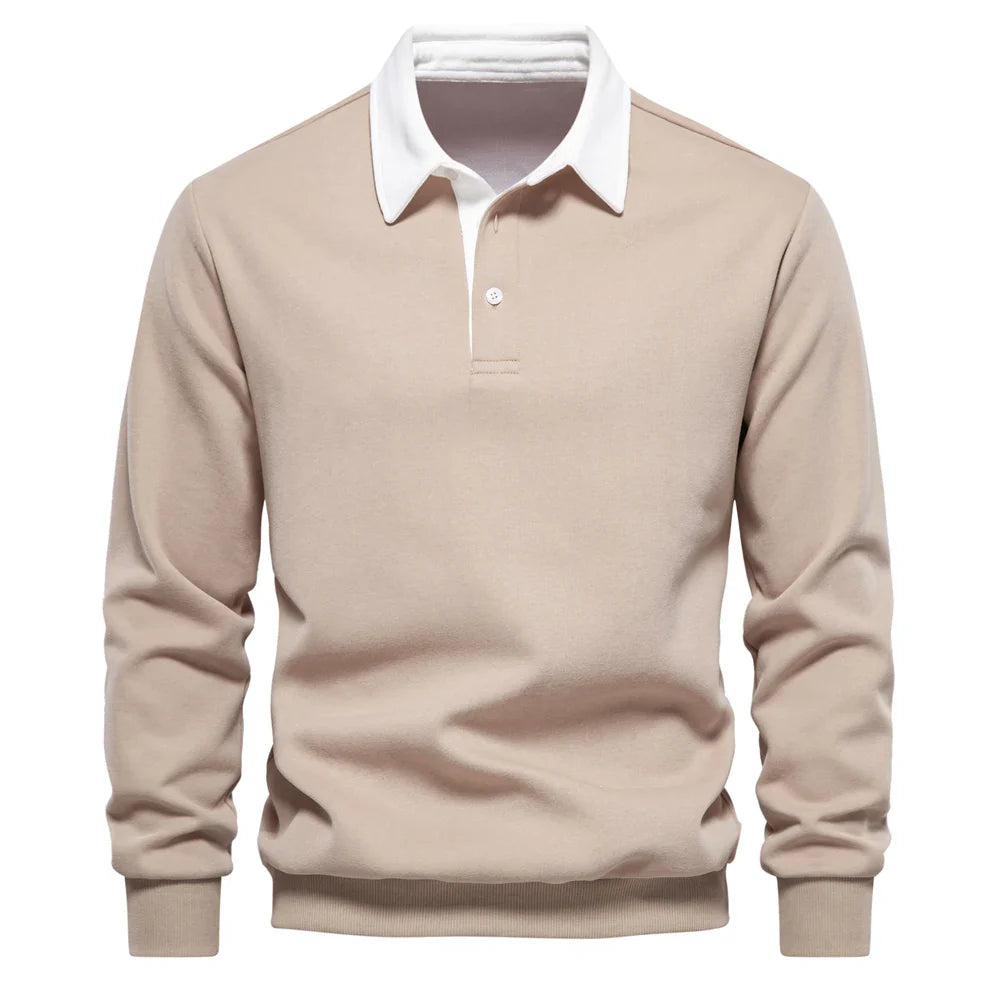 Maillot de rugby à manches longues pour homme