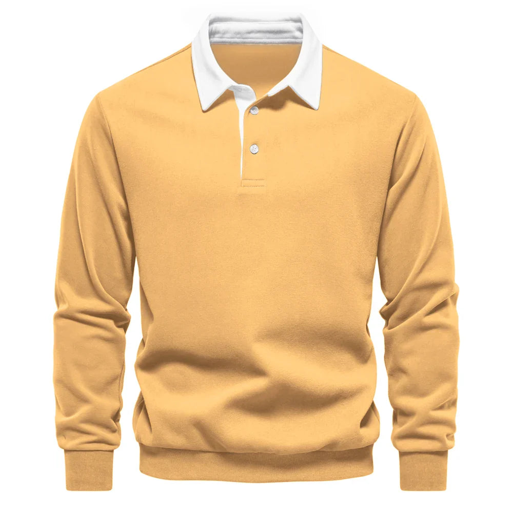 Maillot de rugby à manches longues pour homme