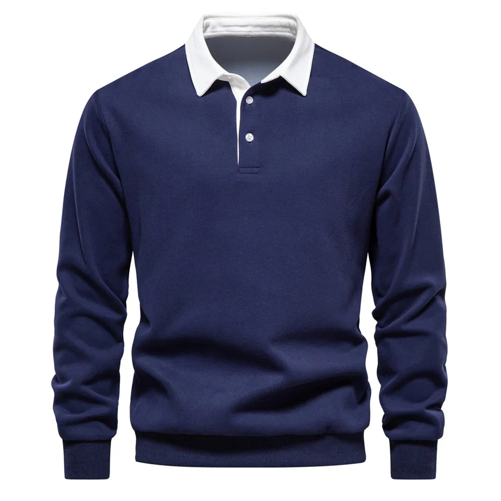 Maillot de rugby à manches longues pour homme