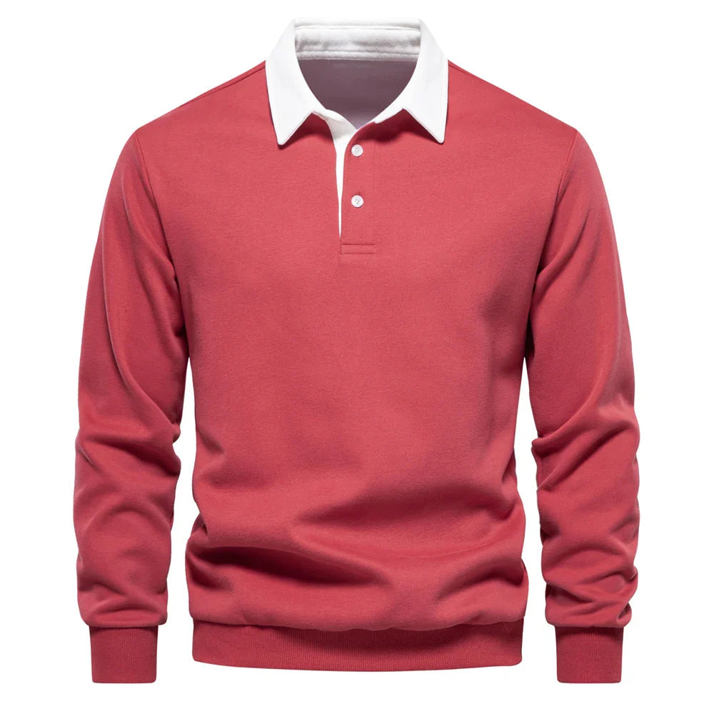 Maillot de rugby à manches longues pour homme