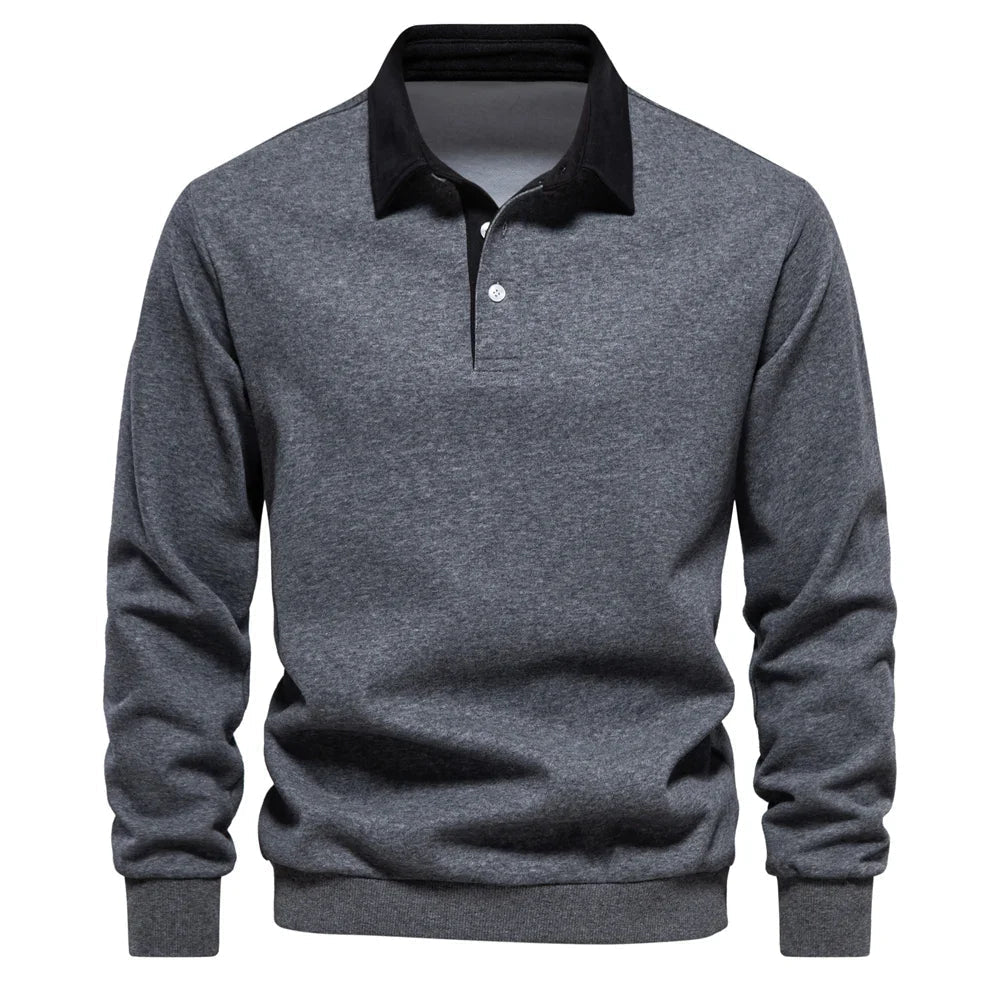 Maillot de rugby à manches longues pour homme