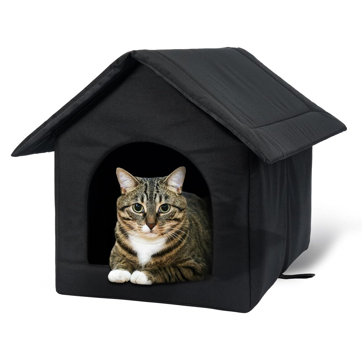Maison d'extérieur toutes saisons résistante aux intempéries pour chats et chiens