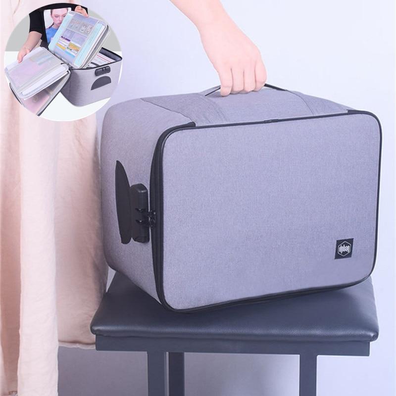 Mallette à documents étanche et verrouillable