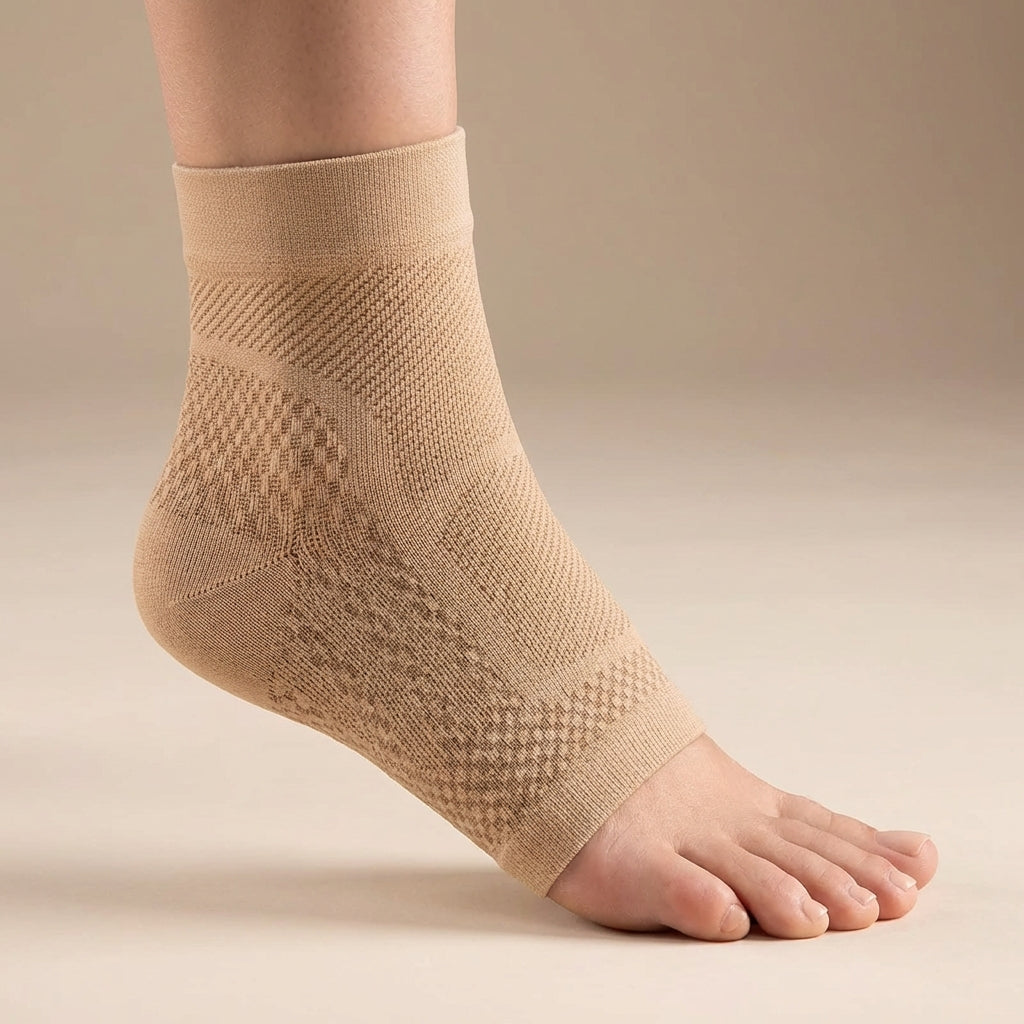 Manchette de compression pour cheville