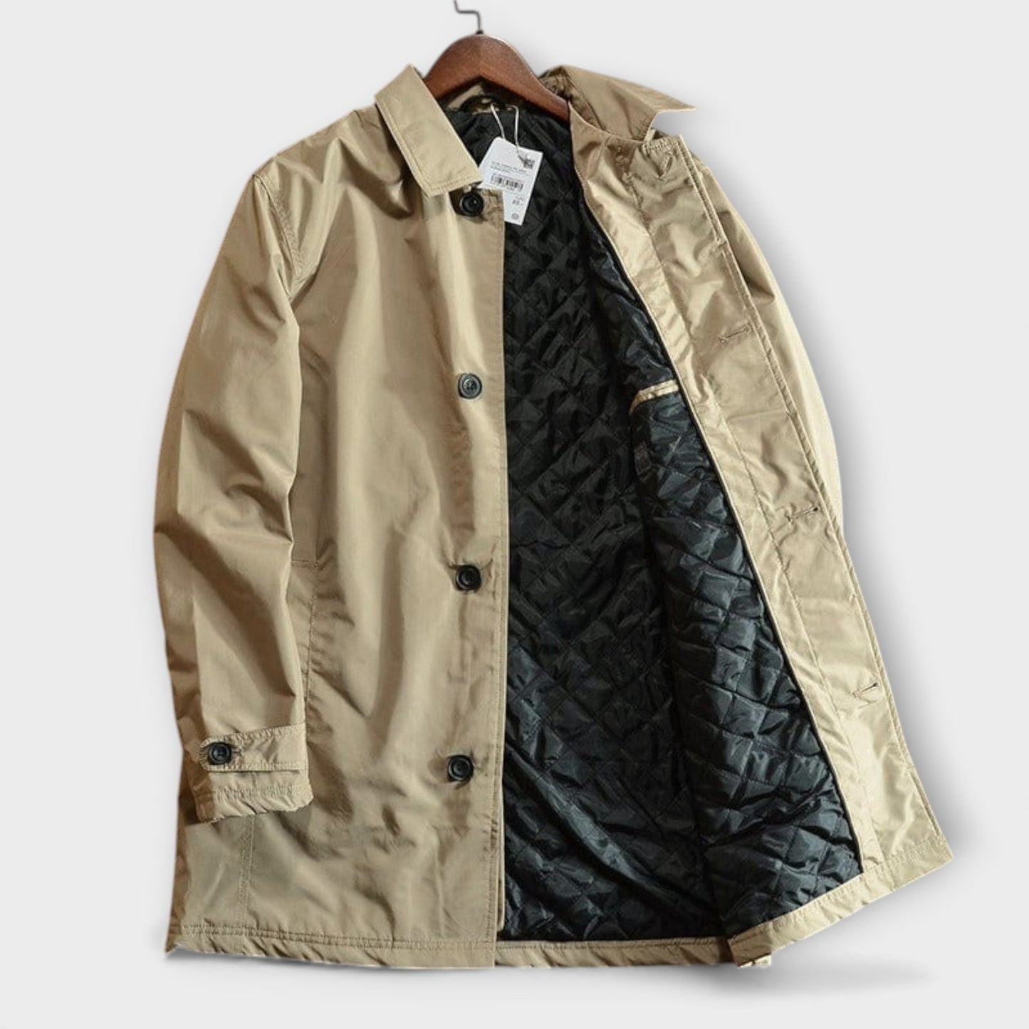Manteau court classique pour homme