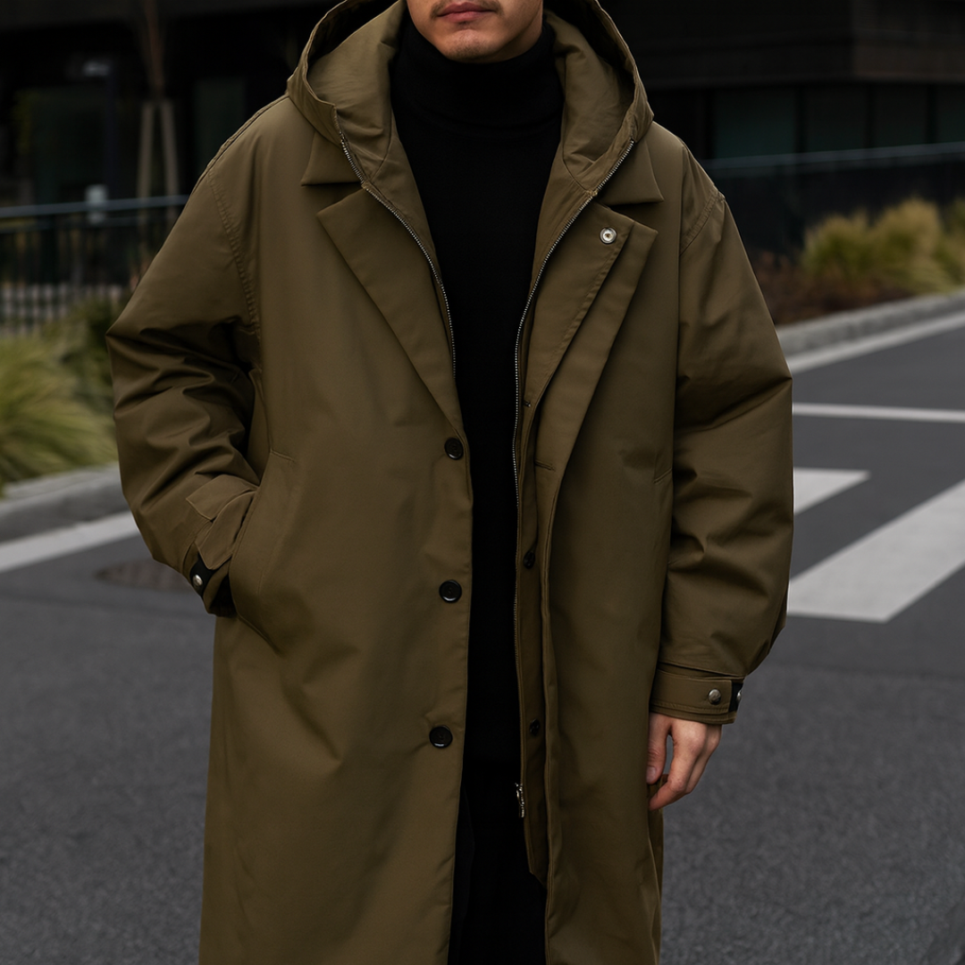 Manteau de protection contre les intempéries