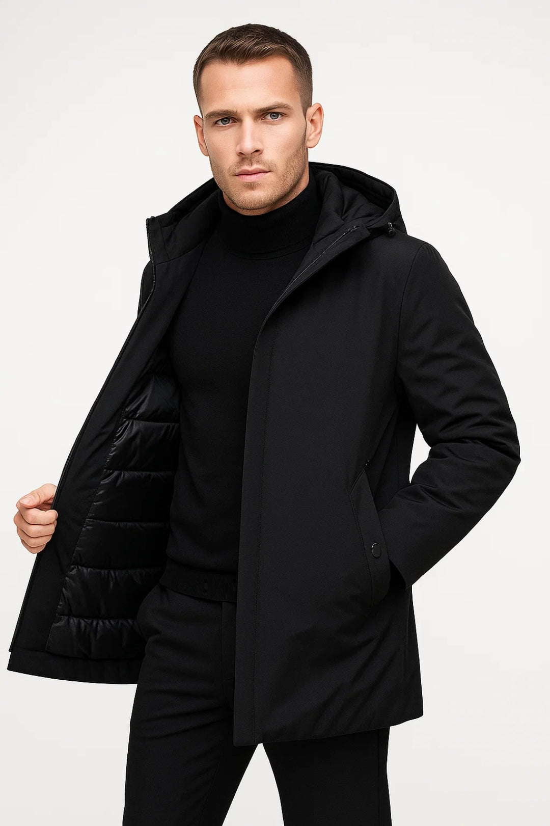 Manteau déperlant pour homme