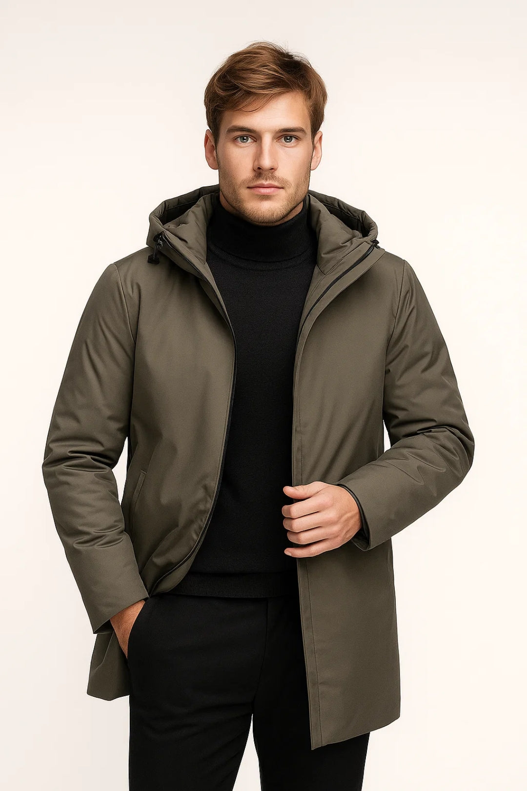 Manteau déperlant pour homme
