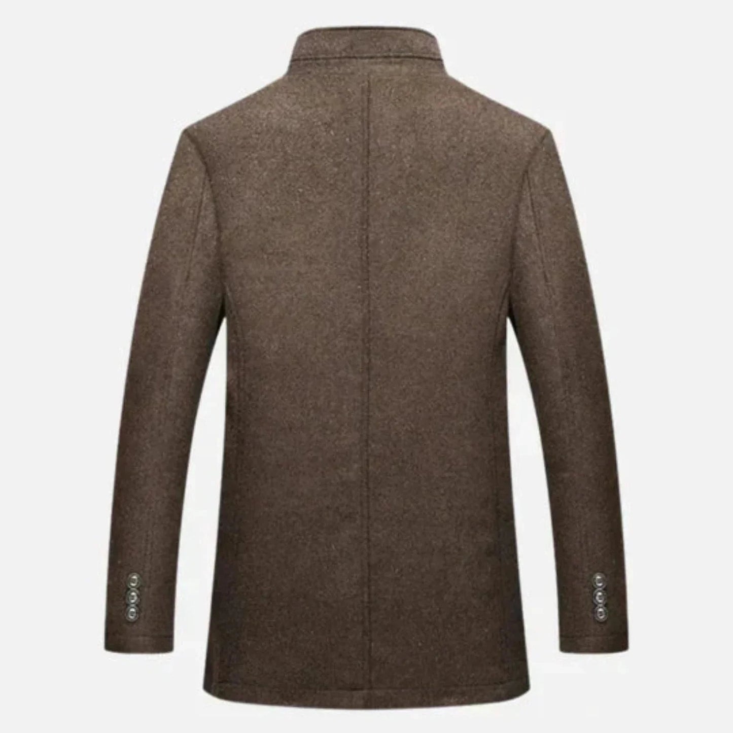 Manteau homme à col montant