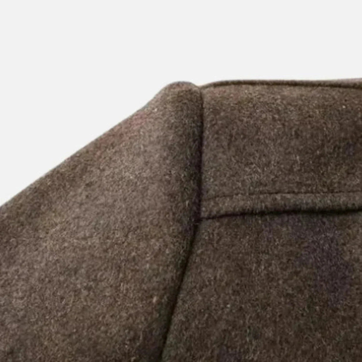 Manteau homme à col montant