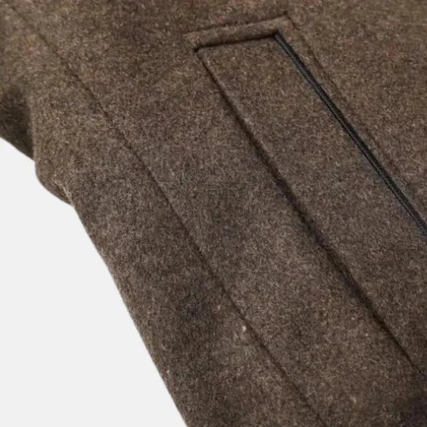 Manteau homme à col montant