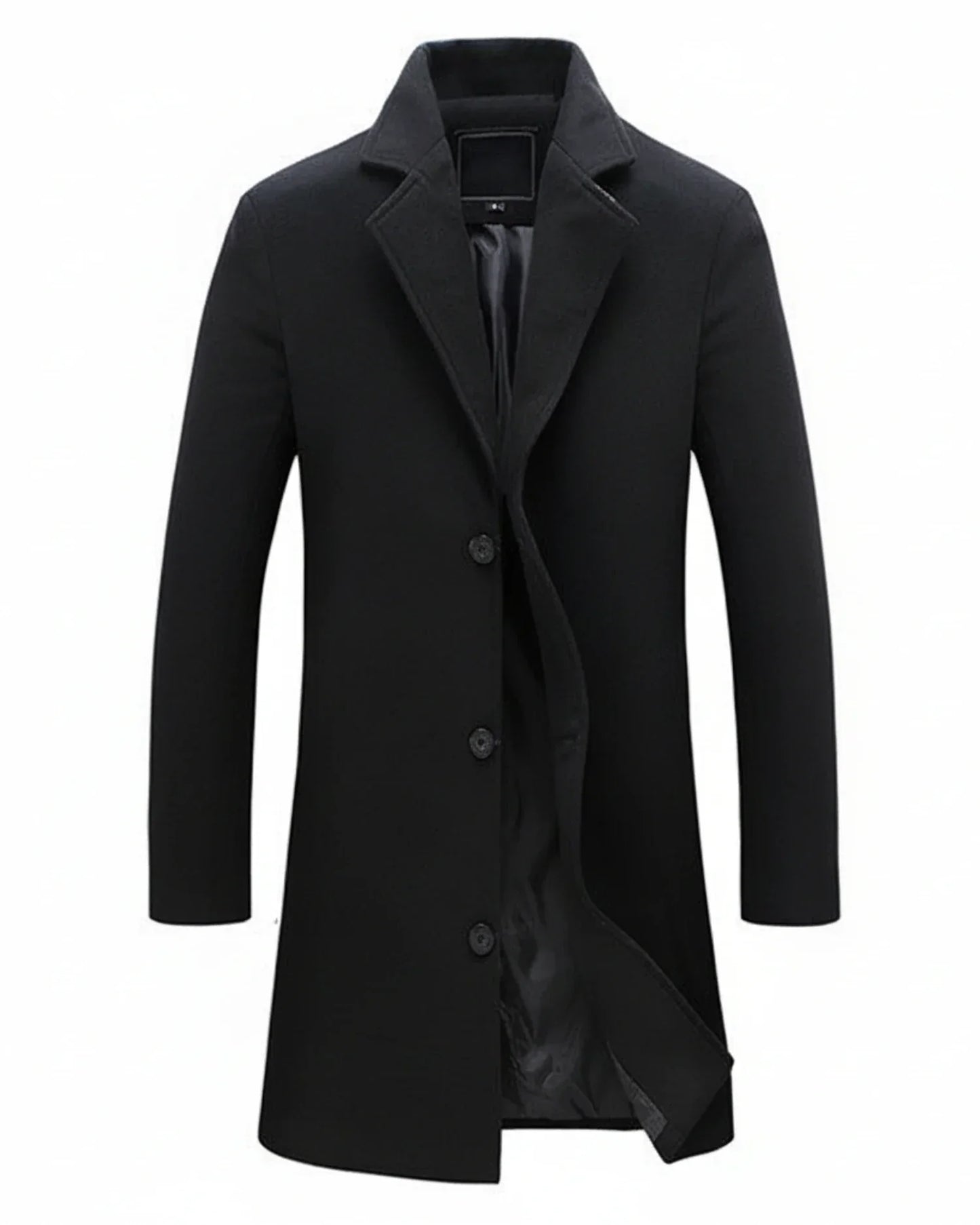 Manteau long classique et habillé pour homme