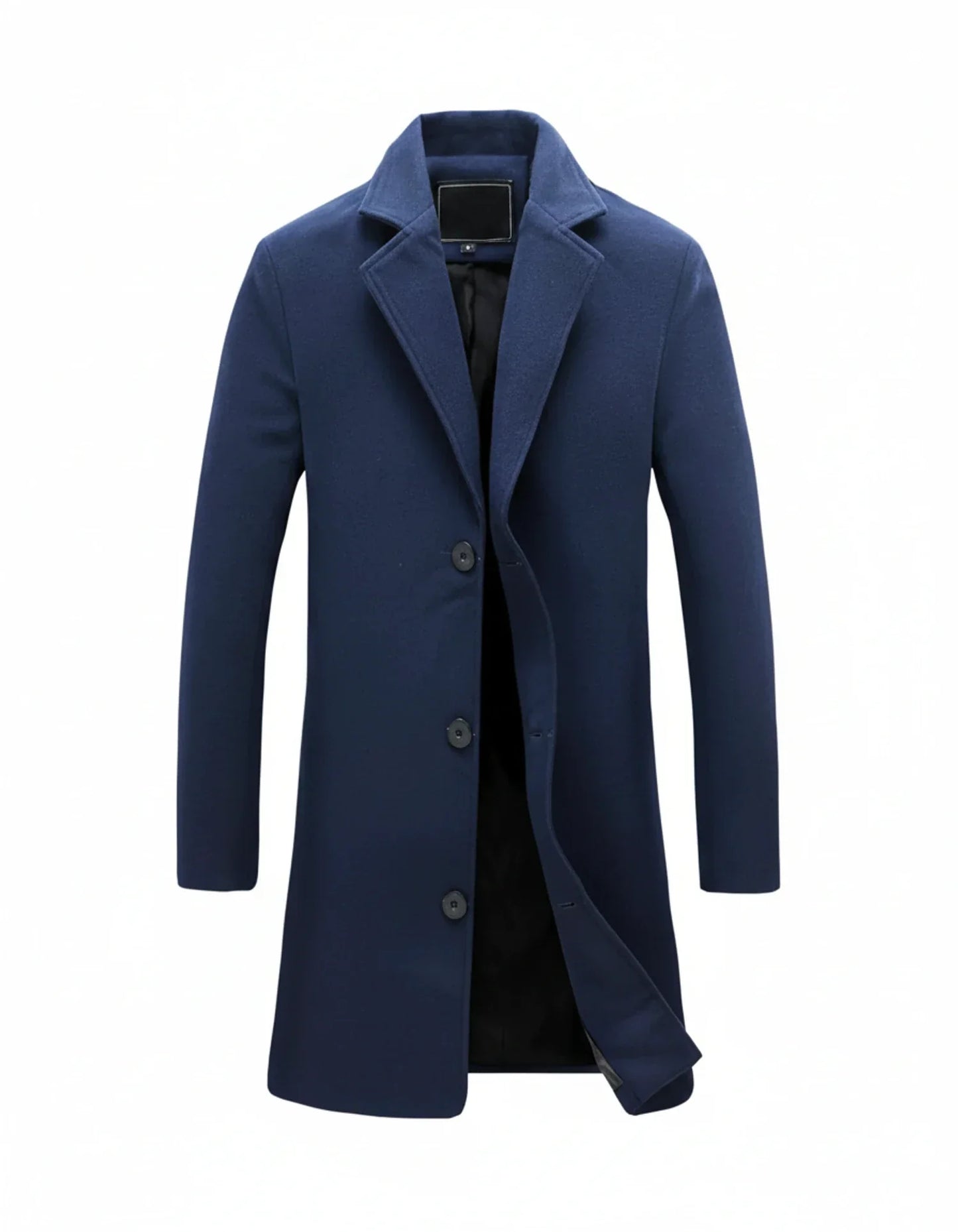 Manteau long classique et habillé pour homme