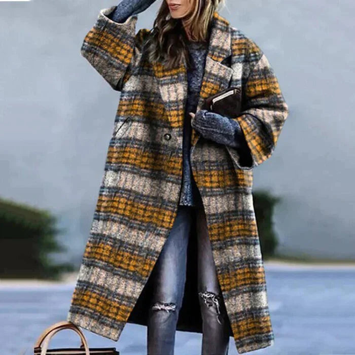 Manteau long oversize pour femme