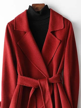 Manteau portefeuille Ceinturé