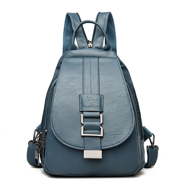 Marah - Women's Genuine Leather Backpack