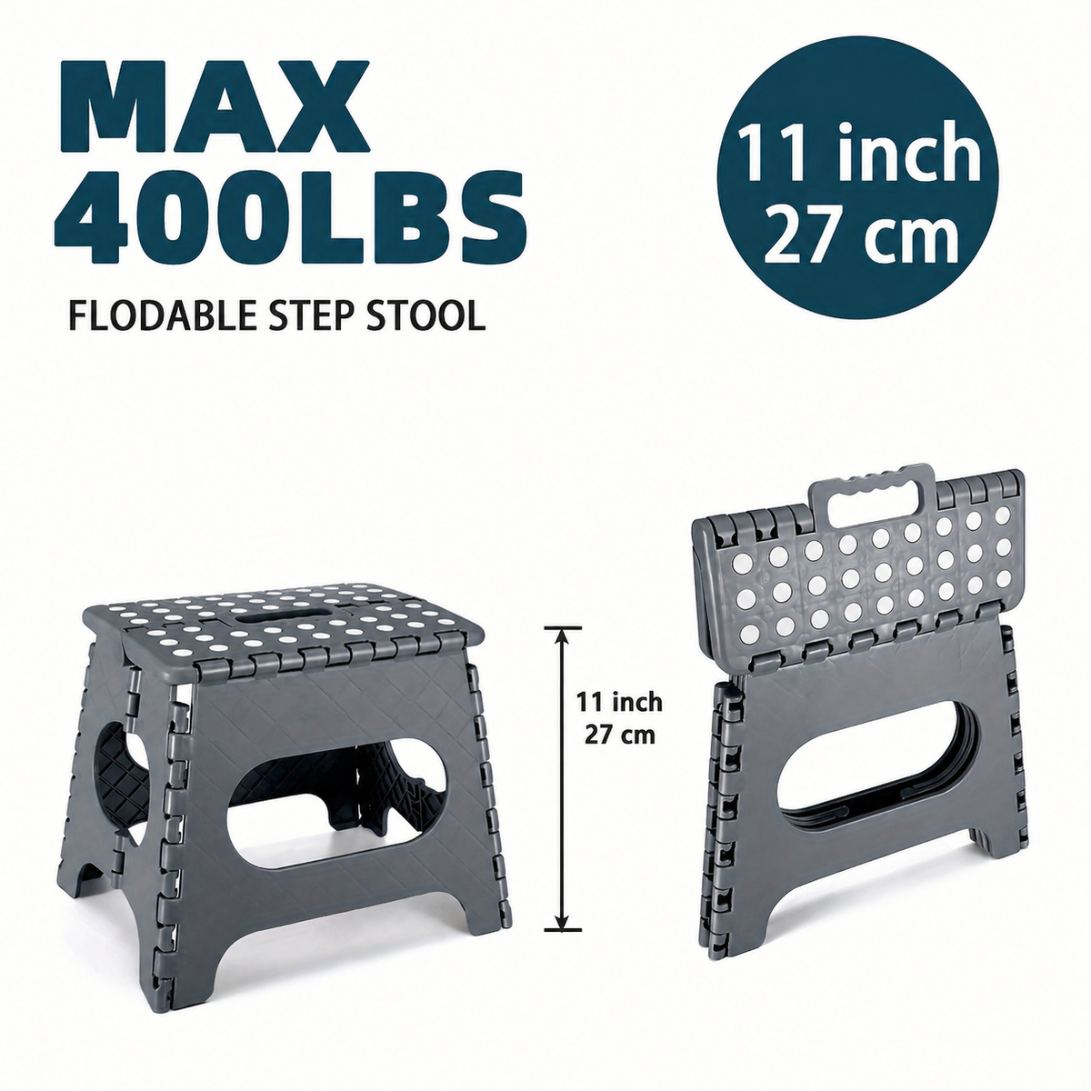 Marchepied pliable jusqu'à 180 kg