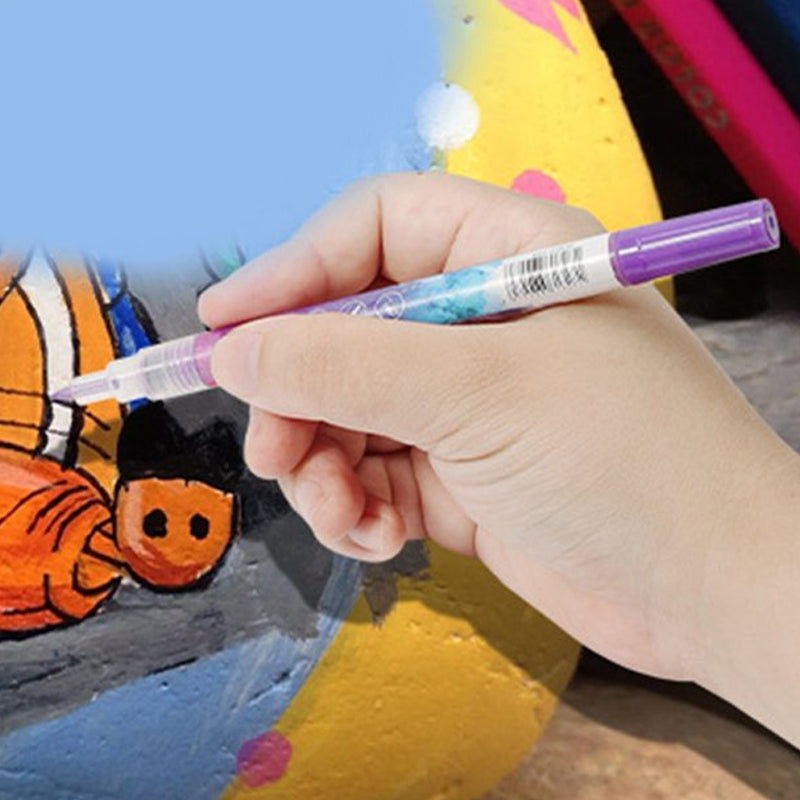 Marqueurs pour nail art – Ensemble de 12 pour décoration d'ongles
